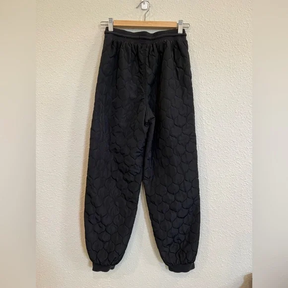 SANDY LIANG Womens High Rise Quilted Jogger Pants Black Sz XXS - Picture 4 of 6